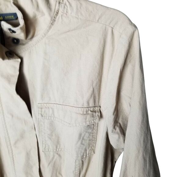 Cabelas Womens Utility Jacket Size L Safari Parka Gorpcore Outdoor Hiking Trail - Picture 3 of 10